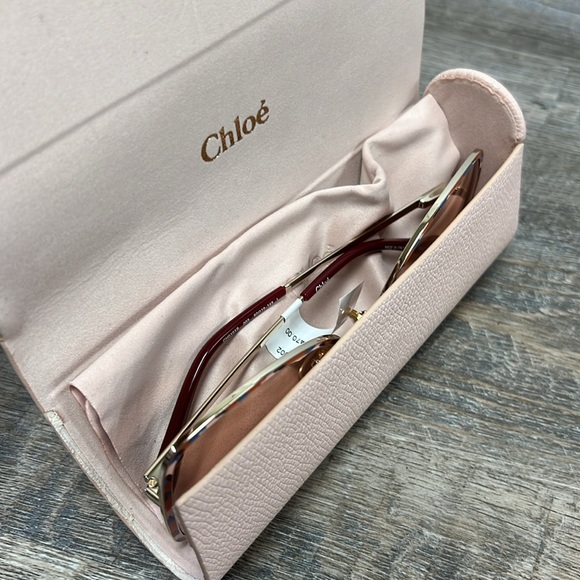 SOLD IN STORE Chloé Vitto 60MM Square Sunglasses CH0101S - Picture 11 of 11